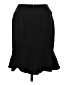 Le Suit 100% Polyester Solid Black Formal Skirt Size 10 Petite - photo 2