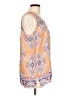 Violet & Claire 100% Polyester Orange Tank Top Size L - photo 4