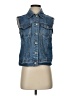 Liz Claiborne Blue Denim Vest Size S - photo 1