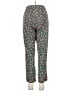 Cotélac 100% Polyester Floral Teal Casual Pants Size Lg (3) - photo 2