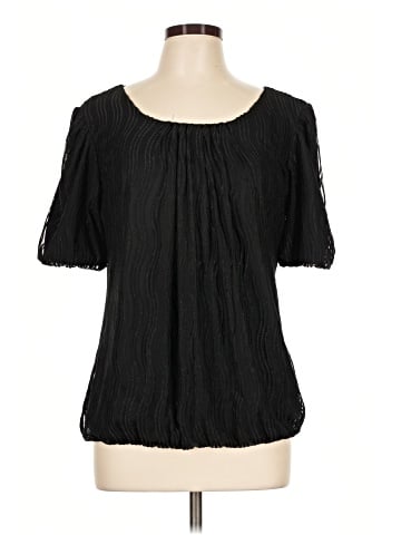 Sara Michelle Short Sleeve Blouse (view 1)