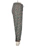 Cotélac 100% Polyester Floral Teal Casual Pants Size Lg (3) - photo 4