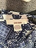 Sans Souci 100% Polyester Blue 3/4 Sleeve Blouse Size M - photo 7