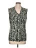 Dana Buchman Green Sleeveless Blouse Size L - photo 1