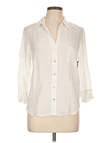 L'Agence 3/4 Sleeve Button-Down Shirt (view 1)