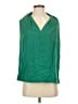 Grace Elements 100% Polyester Green 3/4 Sleeve Blouse Size S - photo 1