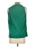 Grace Elements 100% Polyester Green 3/4 Sleeve Blouse Size S - photo 2