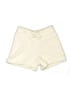 Uniqlo 100% Polyester Chevron-herringbone Ivory Shorts Size 3 - 4 - photo 1