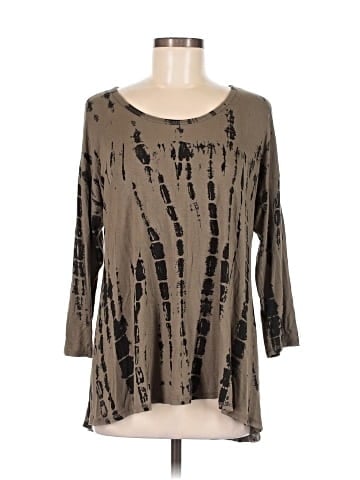 Bleu 3/4 Sleeve Top (view 1)