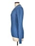 Basic Editions 100% Cotton Blue Pullover Sweater Size L - photo 5