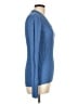 Basic Editions 100% Cotton Blue Pullover Sweater Size L - photo 4