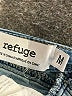 Refuge Blue Sleeveless Button-Down Shirt Size M - photo 7