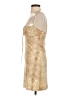 Candy Rain Metallic Gold Cocktail Dress Size S - photo 5