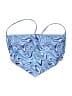 Brave Soul Print Blue Swimsuit Top Size L - photo 1