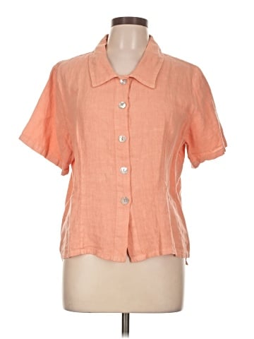 Match Point U.S.A. Short Sleeve Blouse (view 1)
