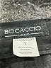 Bocaccio Uomo Black Dress Pants Size 7 - photo 3