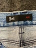 3x1 Chevron-herringbone Blue Jeans Size 25 waist - photo 4