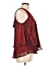 Bobeau Burgundy Sleeveless Blouse Size L - photo 4
