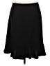 Larry Levine Solid Black Casual Skirt Size 10 - photo 2