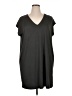 Mittoshop Solid Gray Casual Dress Size 1X - photo 1
