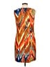 AGB Graphic Orange Casual Dress Size 12 - photo 2