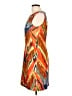 AGB Graphic Orange Casual Dress Size 12 - photo 5