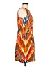 AGB Graphic Orange Casual Dress Size 12 - photo 4