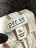 Per Se Stripes Ivory Casual Pants Size XL - photo 4
