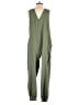 ABLE Solid Green Jumpsuit Size M - photo 2