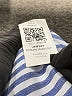 Unbranded Stripes Blue 3/4 Sleeve Button-Down Shirt Size M - photo 8