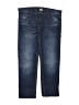 Zara Solid Blue Jeans Size 13 - 14 - photo 1