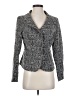 Chadwicks Print Gray Blazer Size 4 - photo 1