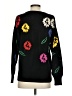 Escada by Margaretha Ley 100% Baumwolle Floral Black Pullover Sweater Size EU 34 / US 4 - photo 2
