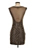Express Graphic Brown Cocktail Dress Size XS - photo 2