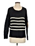 Harper Stripes Black Pullover Sweater Size S - photo 1