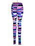 K-DEER Color Block Purple Leggings Size XL - photo 2