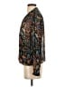 Sézane Black Blue Long Sleeve Blouse Size EU (FR) 36 / US 4 - photo 5