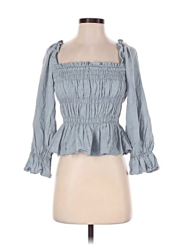 Who What Wear 3/4 Sleeve Blouse (view 1)