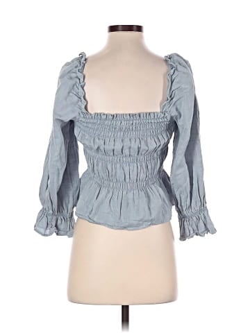 Who What Wear 3/4 Sleeve Blouse (view 2)
