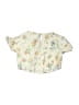 Zara Ivory Short Sleeve Blouse Size 6 - photo 2
