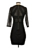 Bebe Argyle Black Cocktail Dress Size S - photo 2