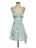 Cider 100% Polyester Teal Cocktail Dress Size S - photo 1