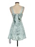 Cider 100% Polyester Teal Cocktail Dress Size S - photo 2
