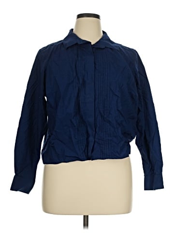 Lands' End Long Sleeve Button-Down Shirt (view 1)
