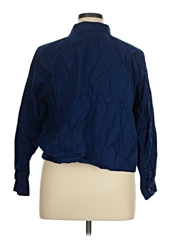 Lands' End Long Sleeve Button-Down Shirt (view 2)