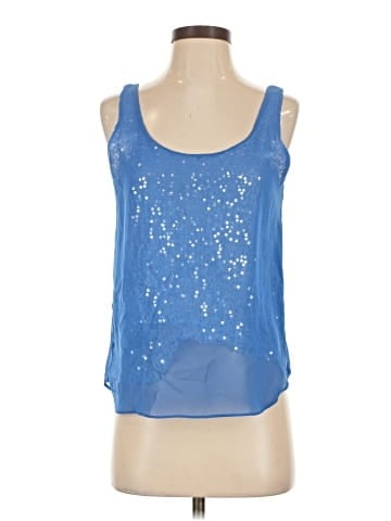 Aqua Sleeveless Blouse (view 1)
