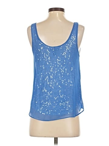 Aqua Sleeveless Blouse (view 2)
