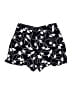 Ann Taylor 100% Viscose Print Black Shorts Size 6 - photo 2