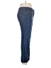 Eddie Bauer 100% Cotton Chevron-herringbone Blue Jeans Size 10 Petite - photo 4