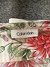 Calvin Klein 100% Polyester Floral Ivory Long Sleeve Blouse Size L - photo 7
